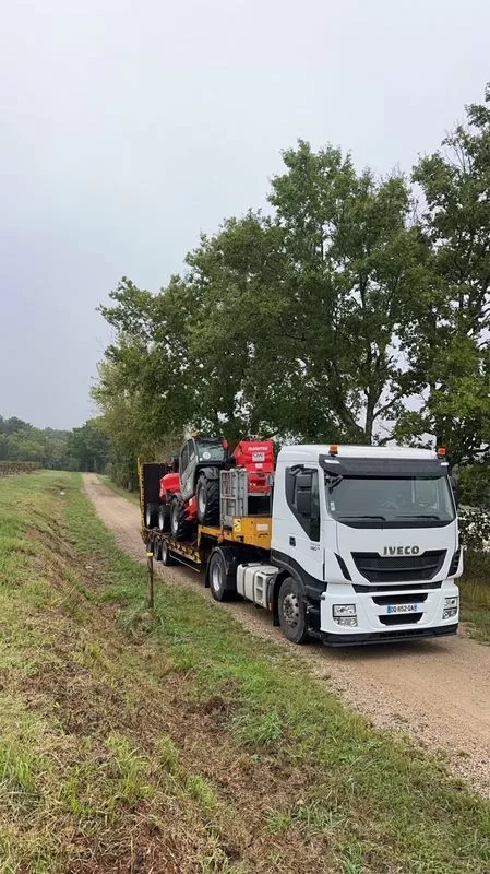 Transport d'engin, Saint-Flour, SARL Gueniot