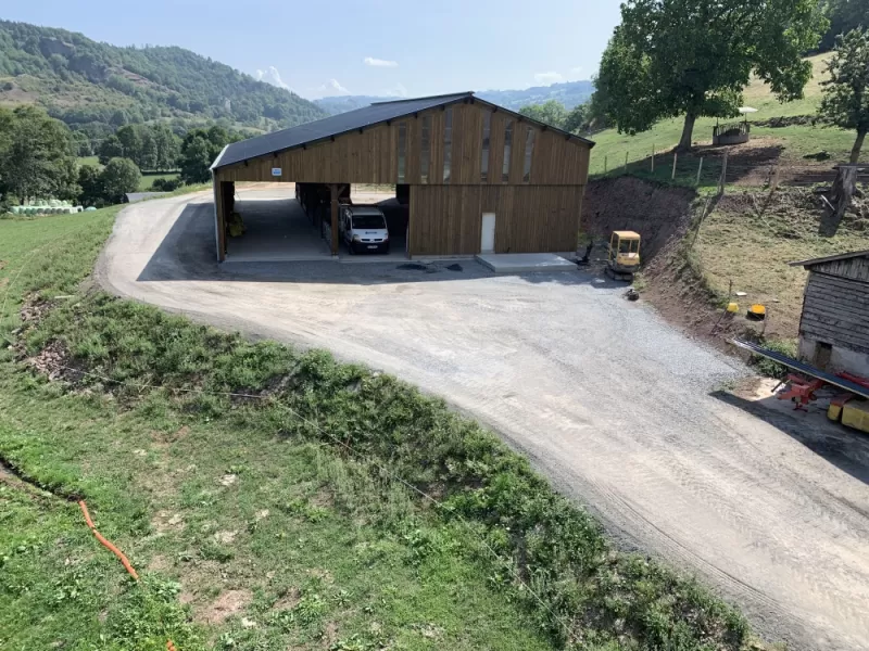 Travaux de terrassement , Saint-Flour, SARL Gueniot