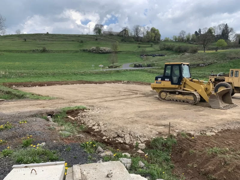 Travaux de terrassement , Saint-Flour, SARL Gueniot