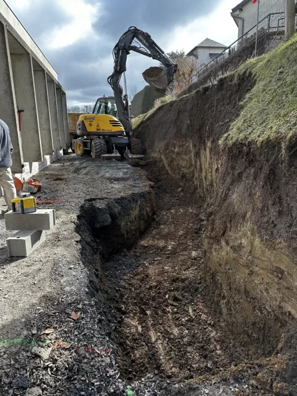 Travaux de terrassement , Saint-Flour, SARL Gueniot