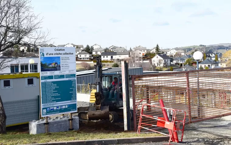 Construction d'une crèche collective à Saint-Flour, Saint-Flour, SARL Gueniot