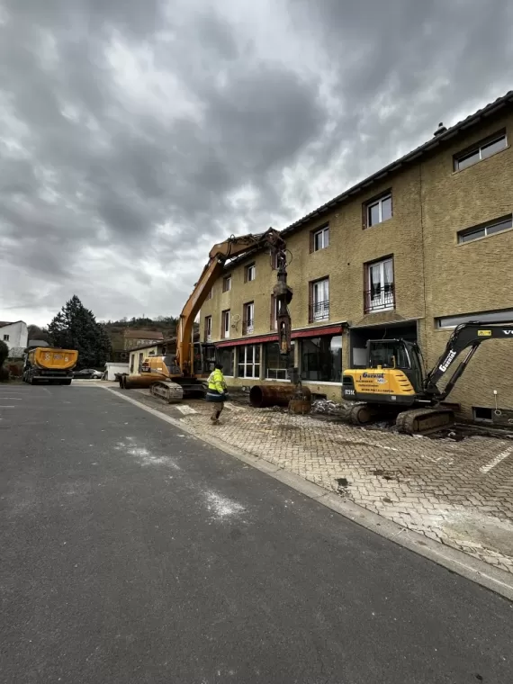 Réalisation de fondations profondes en pieux à Saint-Flour , Saint-Flour, SARL Gueniot