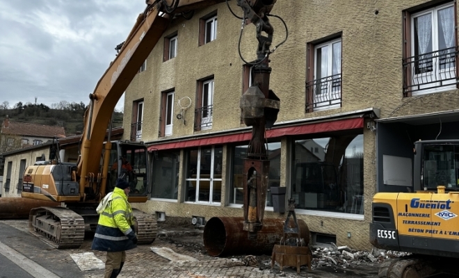 Réalisation de fondations profondes en pieux à Saint-Flour , Saint-Flour, SARL Gueniot
